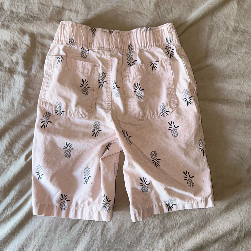 NWOT Trendy Pink Pineapple Print Shorts Boys Size 6 Little Boys Board